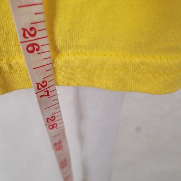 Obey yellow tshirt king lion graphic short sleeved size Medium Y2K Skater - Picture 6 of 6